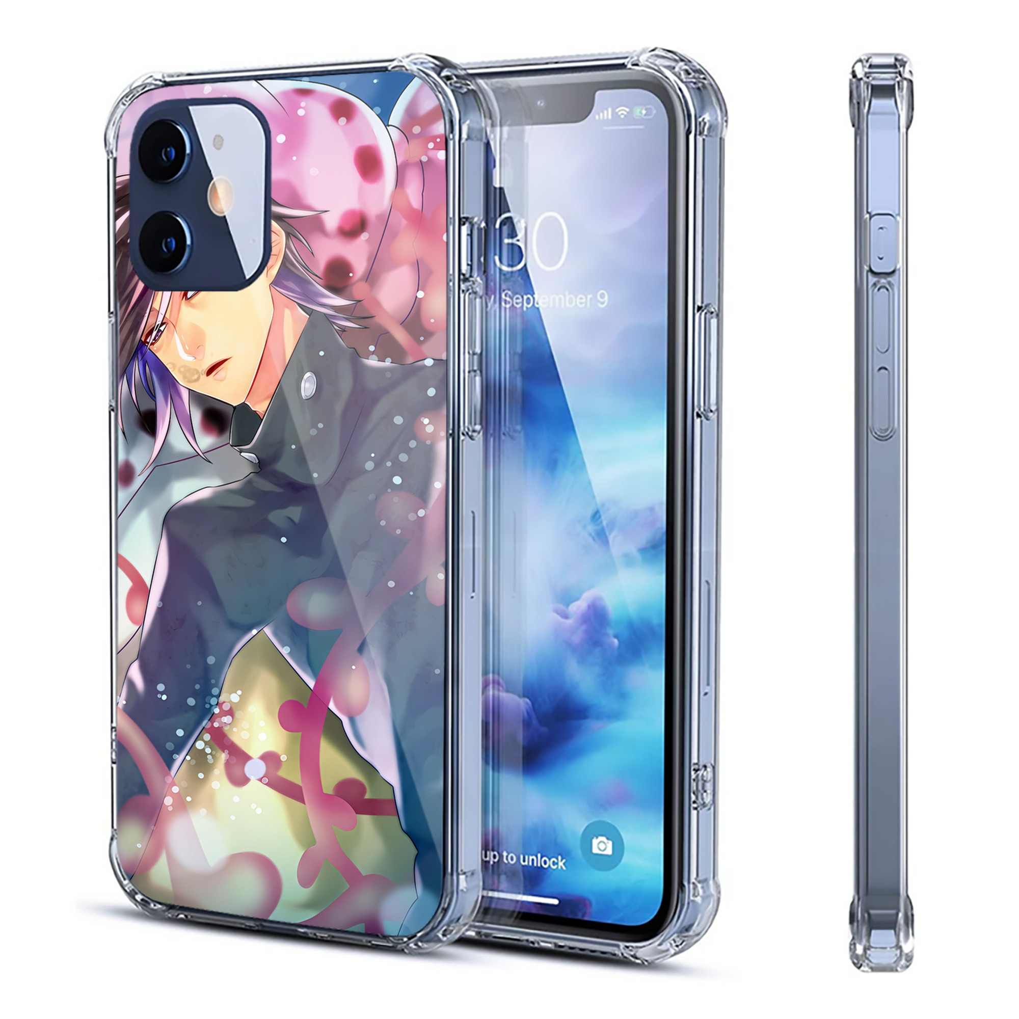（画像用） SPY×FAMILY间谍家家酒 【iPhone 12シリーズ対応】透明スマホケース（クリアソフトケース）